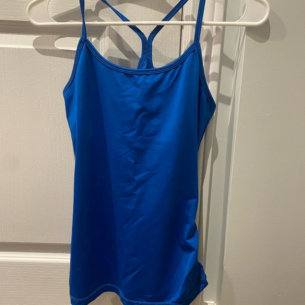 Blue Women's Athletic Top